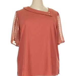 BloomChic Plus Size 3XL Asymmetrical Neck Tops us22-24